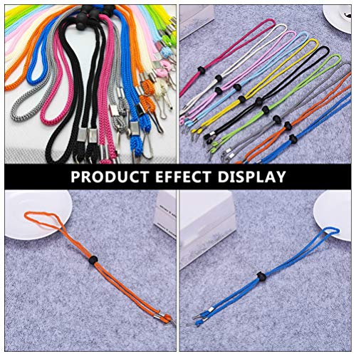 BESPORTBLE 10PCS Chapéu Retentores Clips Alça Ajustável Alça Anti- Perdido Com Cabo Bloqueios para C