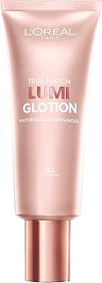 L'Oreal Paris Makeup True Match Lumi Glotion, Natural Glow Enhancer, Illuminator Highlighter, Bronzing Drops For a Sun-Kissed Glow, 902 Light