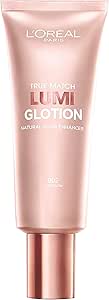 L’Oréal Paris True Match Lumi Glotion Natural Glow Enhancer for Face &amp; Body, Instantly Hydrates and Illuminates Skin, Sheer Color Tint, Offers a Sunkissed Glow, 902 Light, 40 mL