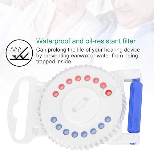 Miniatura 4 de Protector de cera, juego de 16 unidades desechables y duraderas para audífonos protectores de cera para los oídos, filtros de asistencia auditiva