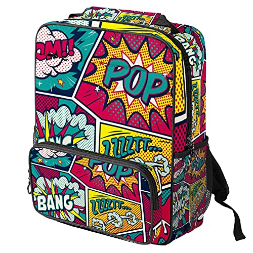 Sac de travail tendance pop art pour vos journées de bureau et fac