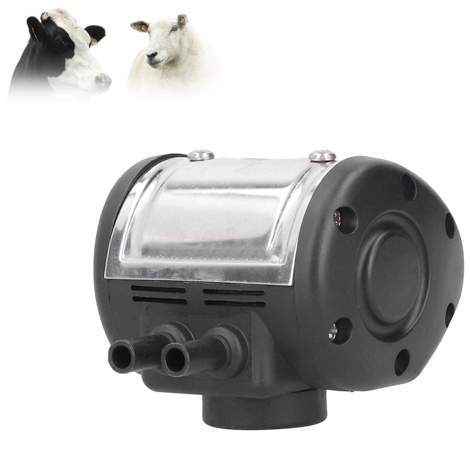 OUKENS Pulsatore per mungitrice Universale a 2 uscite in plastica per Mucche e Pecore