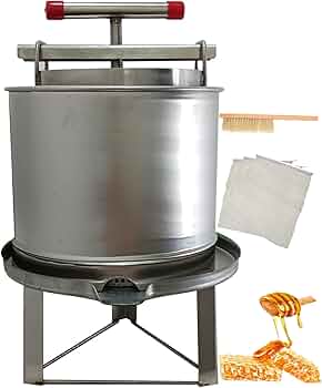 はちみつしぼり器 Amazon | HCTOOL 蜂蜜 分離器 絞り器 圧搾機 蜂蜜絞り機 はちみつ絞り