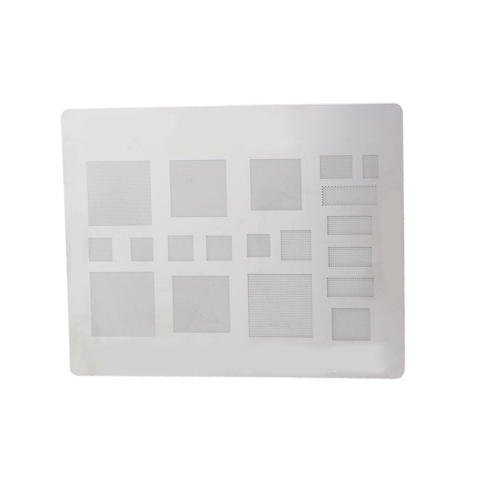Stencil Universale BGA Reballing Stencil BGA Reballing Stencil Universale BGA Reballing BGA Rework Net Stencil Template 0.3mm 0.35mm 0.4mm 0.5mm