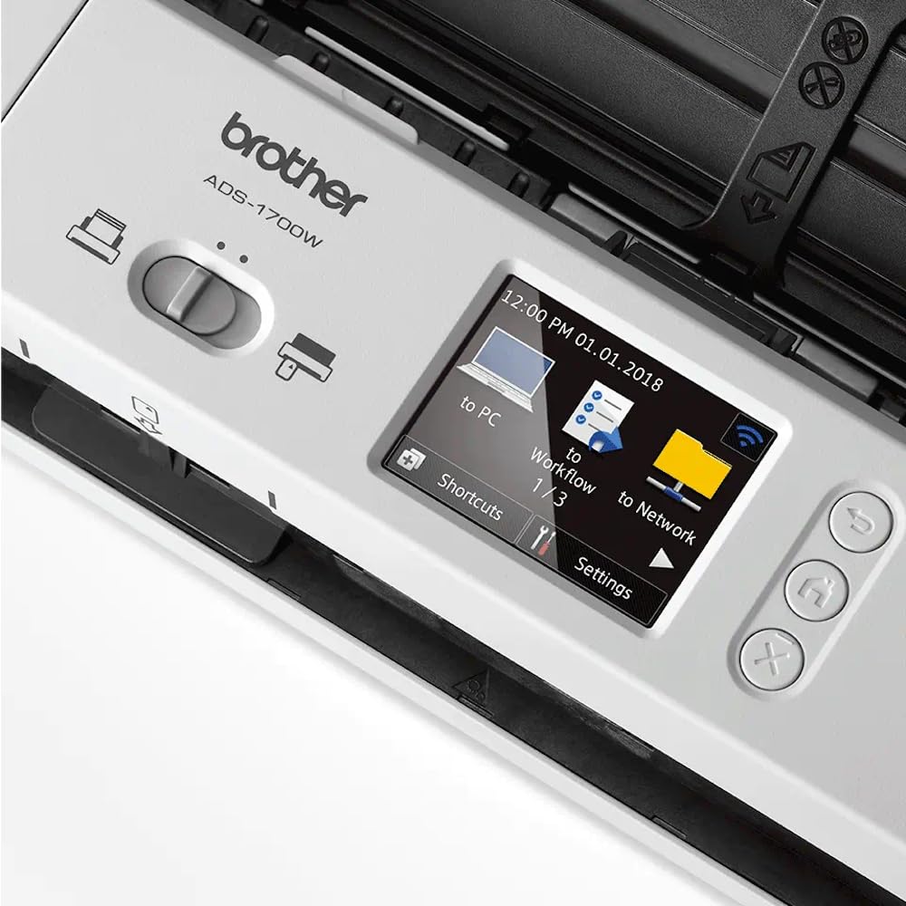 Scanner Compact de Documents Recto-Verso Wi-FI Brother - ADS-1700W