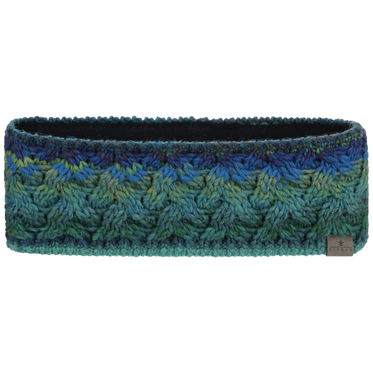 LIERYS Farelle Stirnband Damen - Ohrenschützer Mit Wolle - Made In Germany Headband Mit Futter Ohrenschutz Mit Futter Ohrenwarmer Dunkelblau One Size