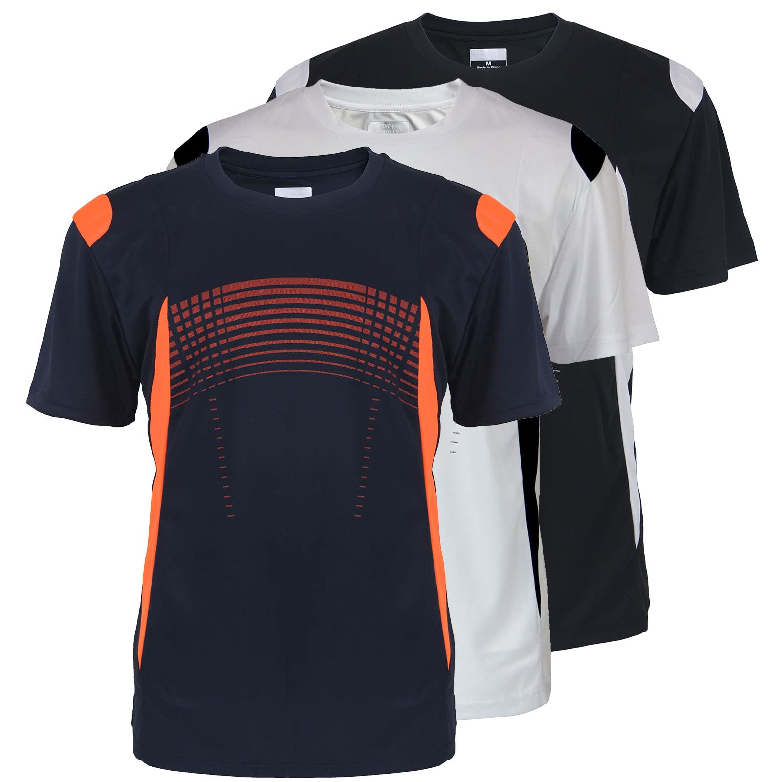 UV Sun Protection Sport T Shirts for Men Short Sleeve Athletic Tennis Tee