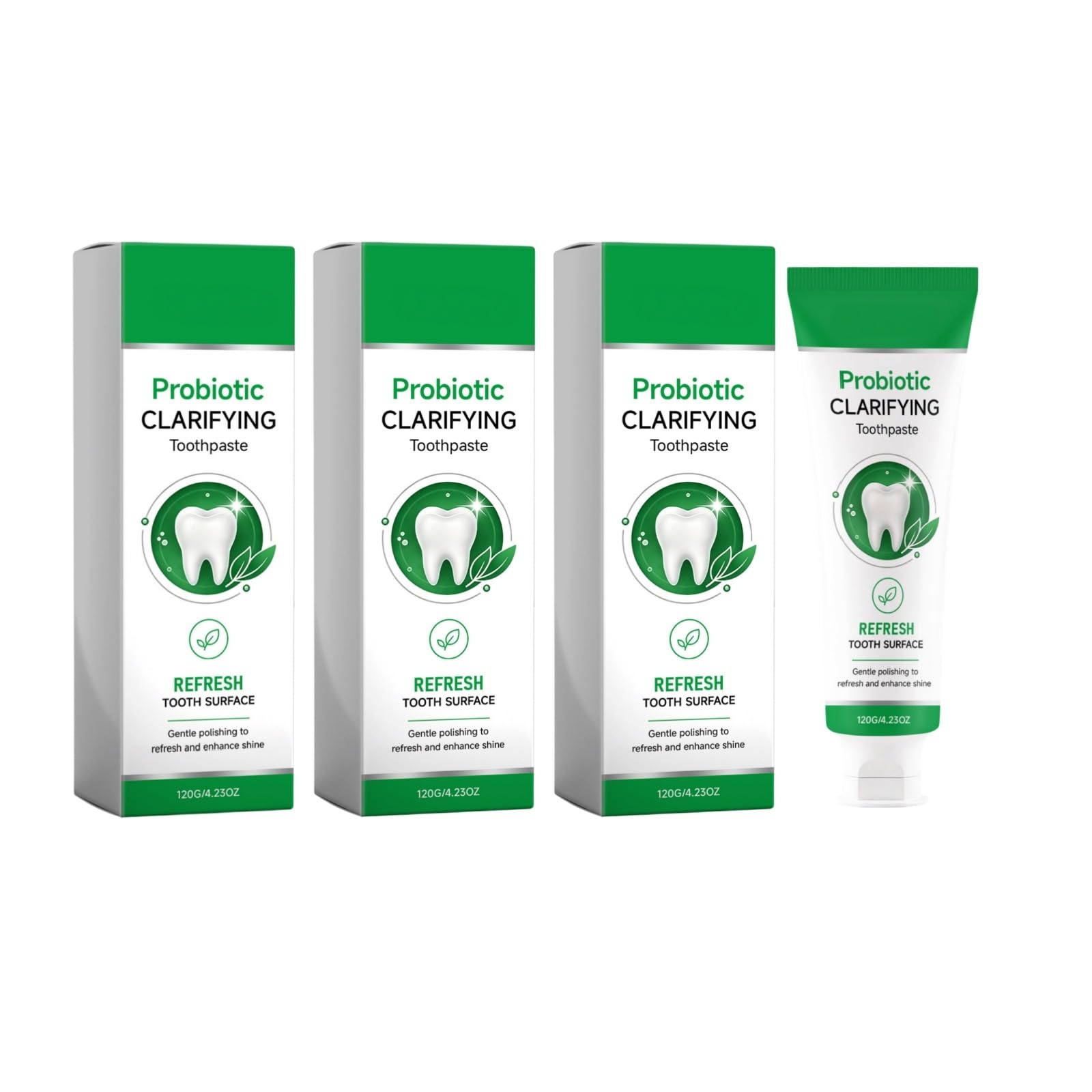 Probiotic Whitening Toothpaste, Gentle Stain Removal