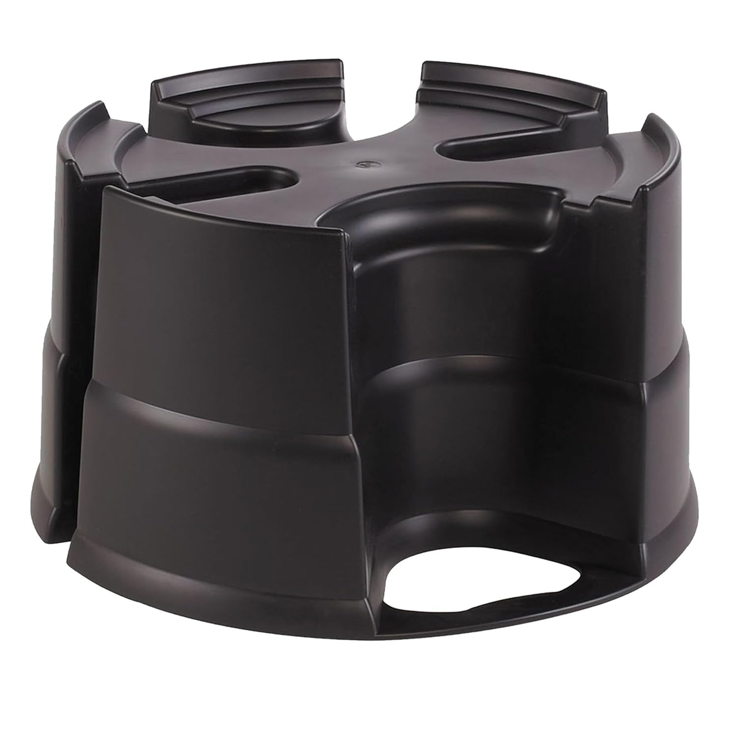 Pluto Packaging Black Easy To Fit Strong Sturdy Large Outdoor Water Butt Stand