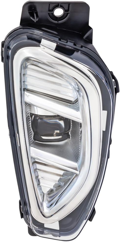 For Ford Escape 2020 2021 2022 Fog Light Assembly Passenger Side | Front | CAPA | LED | Coupe/Hybrid/Plug-in Hybrid | Replacement For FO2593256 | LJ6Z15200C