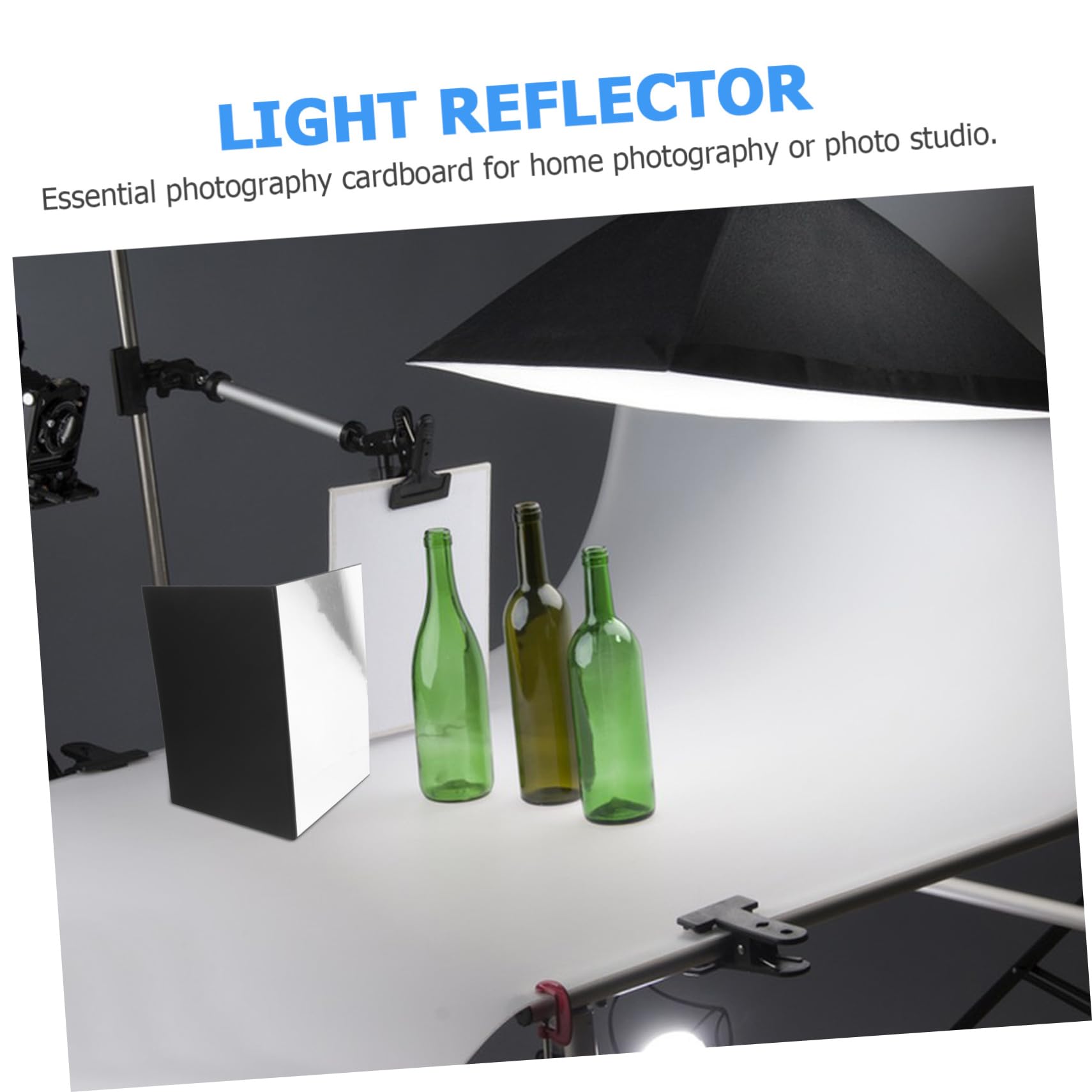 Lurrose Pcs Photography Reflector Camera Accessories Cardboard Folding Light Diffuser Board Enhance Photo