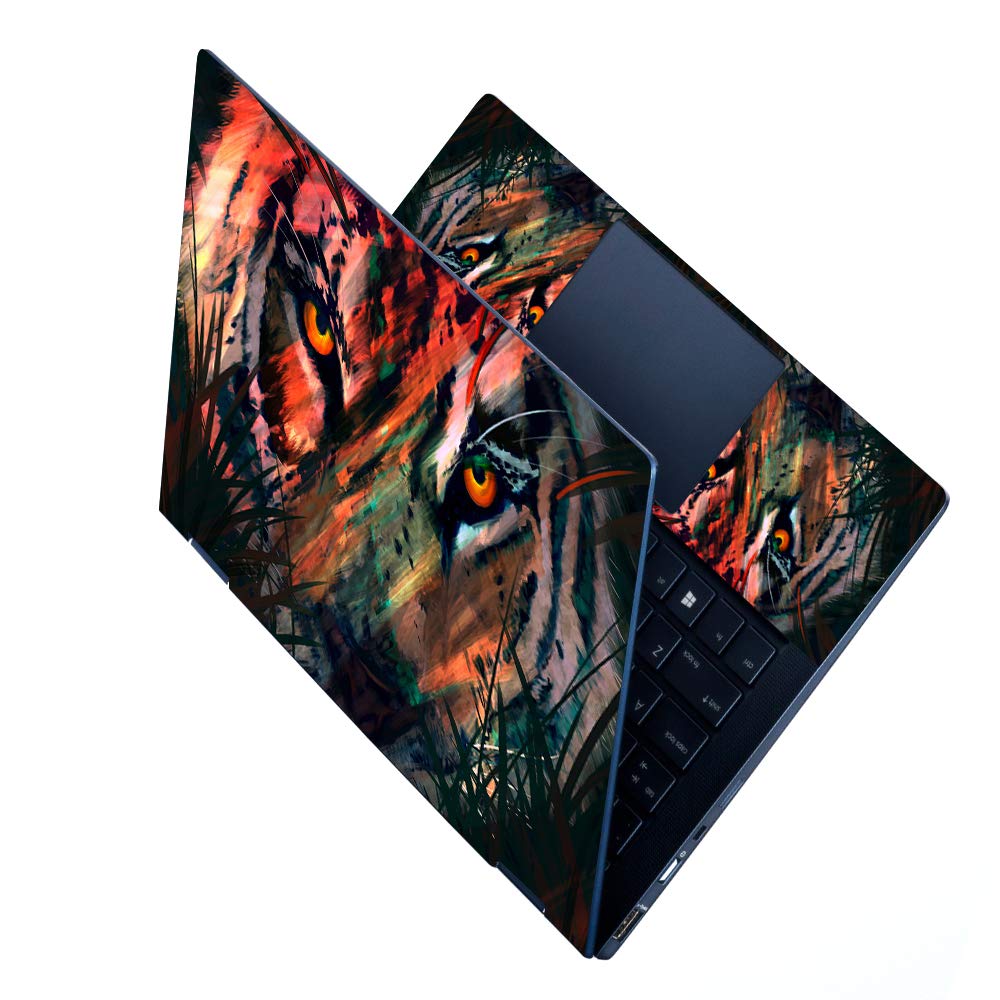 FineArts Full Panel Laptop Skins Upto 15.6 inch - No Residue, Bubble Free - Removable HD Quality Printed Vinyl/Sticker/Cover - Tiger Digital Art (B08XQPFQZ8) Amazon Price History, Amazon Price Tracker
