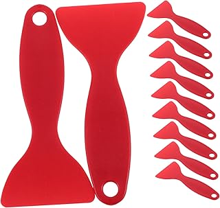 Happyyami 20pcs Freezer Ice Scraper Sturdy Refrigerator Cleaning Tool for Deicing Multi-Purpose Fridge Scraper for Stoves Windows Bakeware Convenient Storage Options