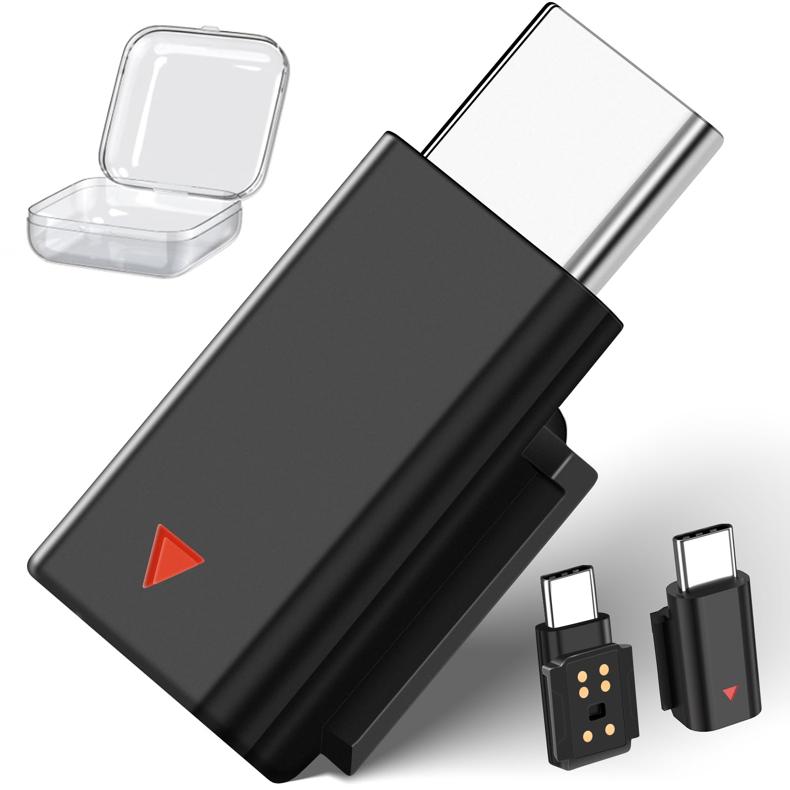 ACANDYA for DJI Mic 3 Adapter USB C Mobile Phone Wireless Mic Receiver