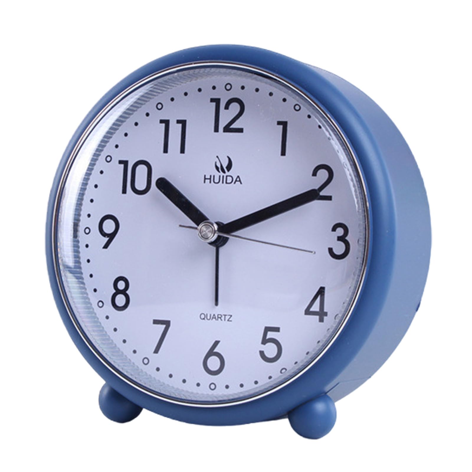 Obotsnoi Analogs Alarm Clock 4inch Silents NonTicking with Battery Powereds Old Fashioneds Styles for Bedsides Table Analogs Alarm Clock