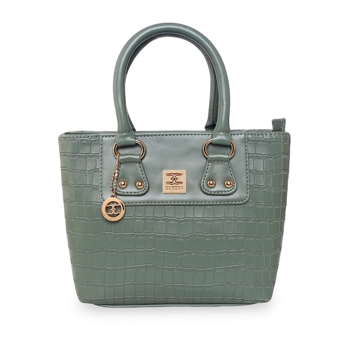 ESBEDA Olive Green Color Solid Pattern Croco Handbag For Women (B09J13CF3N) Amazon Price History, Amazon Price Tracker