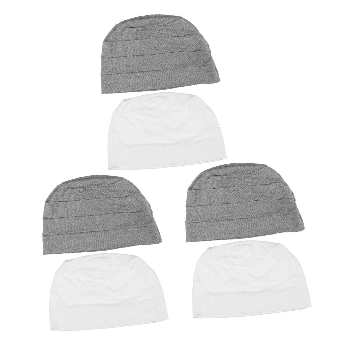 12 Piezas gorro de quimioterapia shower cap gorro para bañarse tapa del capó algodón para pacientes gorro de dormir de algodón cubierta de la cabeza del sombrero de dormir rojo