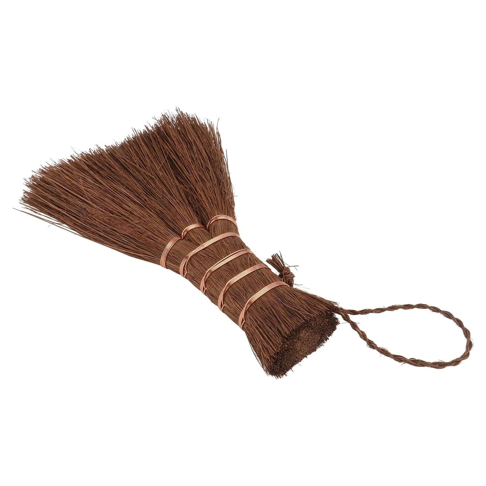 Palm Broom 1Pcs Tea Ceremony Palm Broom Mini Small Whisk Lightweight Handheld Household Cleaning Tool