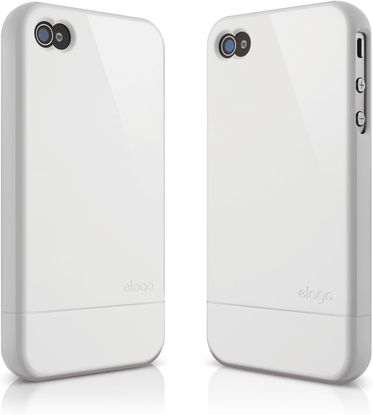 elago S4 Glide Case for AT&T, Sprint and Verizon iPhone 4/4S - eco Friendly Packaging (White)