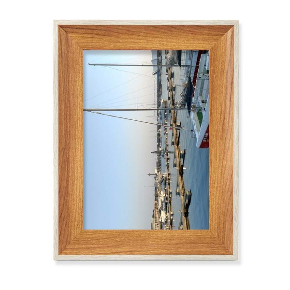 Marcos de madera Wharf Nave fotografía escritorio solucionando el desorden de tus fotos