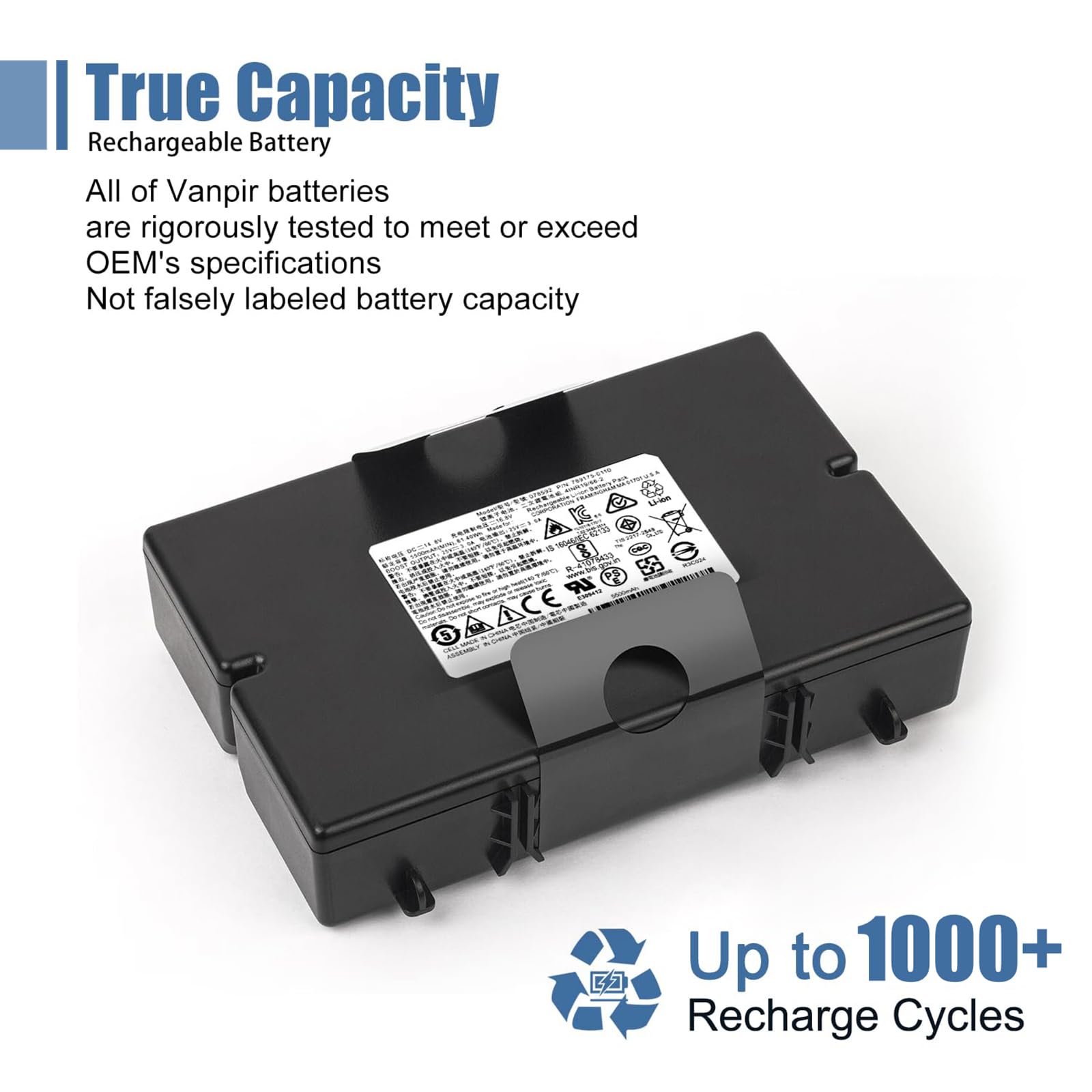 Amazon.com: VANPIR 789175 078592 Battery Replacement for Bose S1