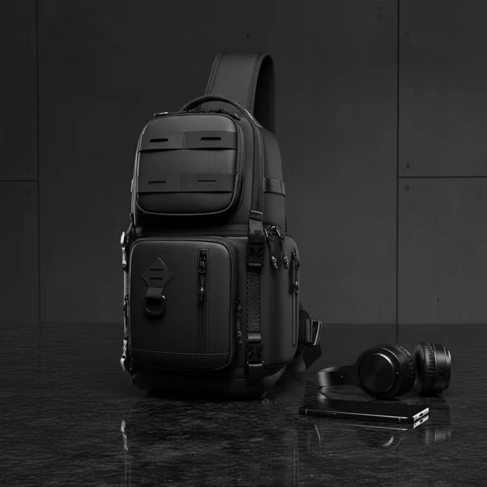 predolo Bolsa Táctica Cámara Ligero Bolso Bandolera Cámara Compartimentos Equipo de Fotografía para Viaje