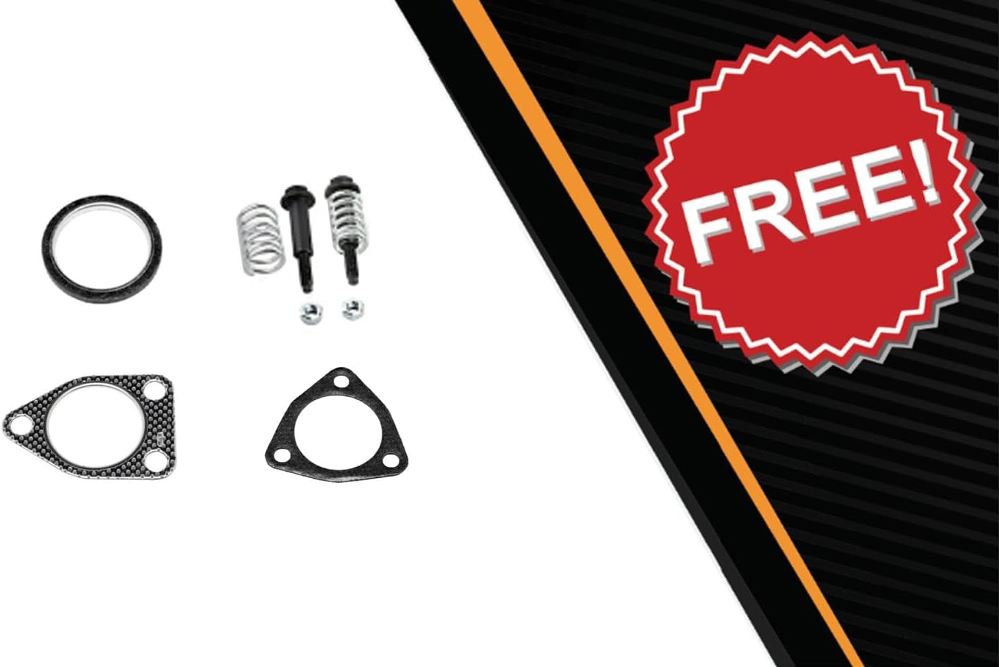 Northeastern Exhaust | Stainless Steel EPA-Approved Manifold, Front Pipe, Catalytic Exhaust System Kit Compatible for Honda Accord 2008-2012 2.4L | Free Gaskets and Bolt Kit Included