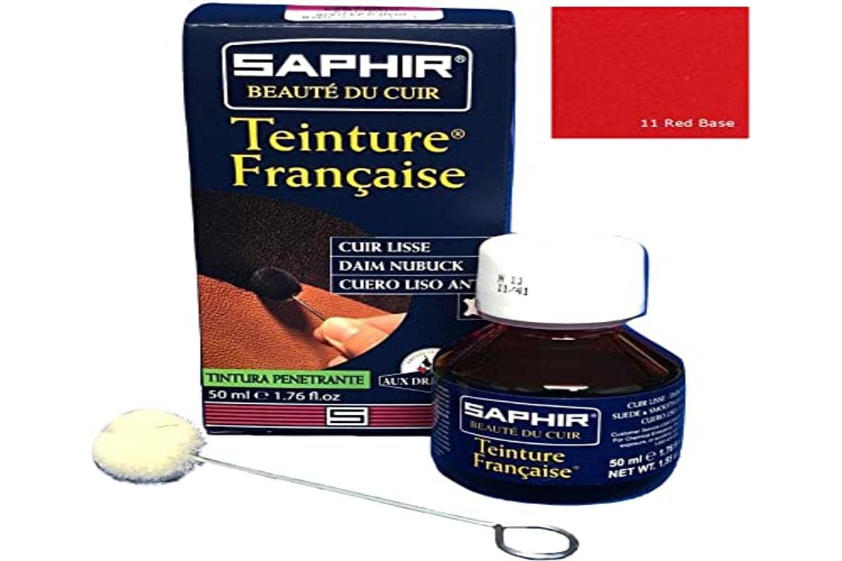 Saphir Francuski nalewka Czerwona Płynna Skóra 50 ml