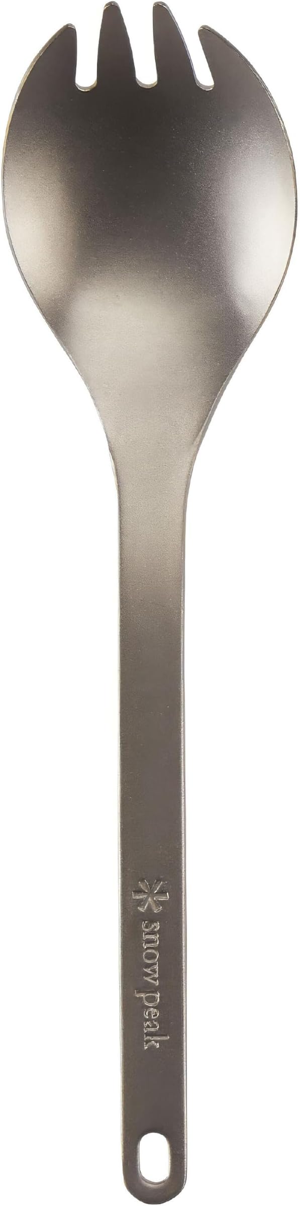 Snow Peak Titanium Spork, Lightweight, Compact for Camping/Backpacking, Eco-Friendly, Daily Use, Lifetime Product Guarantee