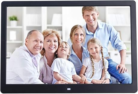 CELINEZL Digitaler Fotorahmen Zoll LED-Display Digitaler Bilderrahmen mit Halter und Fernbedienung Allwinner F16 SDMSMMC-Karte und USB Schwarz Farbe Black CELINEZL Digitaler Fotorahmen Zoll LED-Display Digitaler Bilderrahmen mit Halter und Fernbedienung Allwinner F16 SDMSMMC-Karte und USB Schwarz Farbe Black