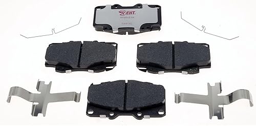 Miniatura 2 de Raybestos Element3 - Juego de pastillas de freno delanteras de repuesto para Toyota Tacoma 1999-2004, 2006-2008, 2010-2011 Toyota Hilux (EHT799H)