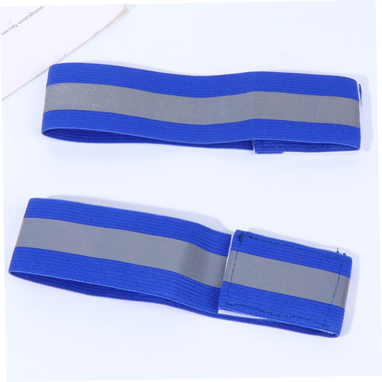 BESPORTBLE 36pièces Brassards Réfléchissants Lumineux Set pour Course Jogging Cyclisme Accessoires De Sécurité Extérieure Bleu
