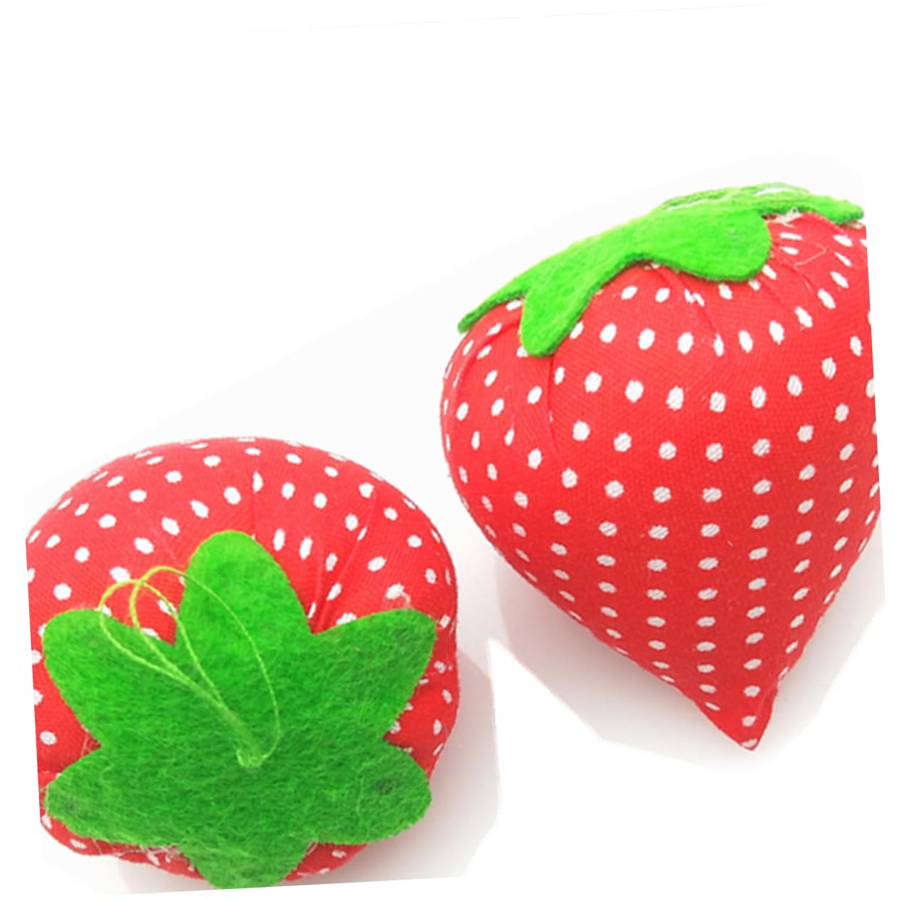 SHINEOFI 20piezas Alfiletero Forma De Fresa De Organizador De Agujas Para Manualidades Herramienta De Costura Para Cestas De Costura y Decoración