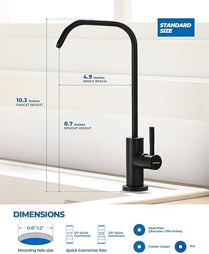 Vista 14 de WEWE grifo de cocina de una sola manija, de arco alto, extraíble, níquel pulido, grifos para fregaderos de cocina de una sola palanca, de acero