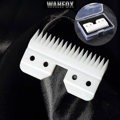 Miniatura 4 de WAHFOX Cuchillas de cerámica de alimentación rápida para Oster Fast Feed Clipper Oster A5 Fast Feed Cuchillas de cerámica de alimentación rápida