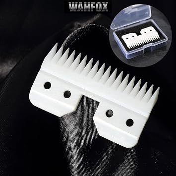3pcs Fast Feed Ceramic Blades for Oster Fast Feed Clipper Oster A5 Fast Feed Ceramic Blades Fast Feed Replacement Blade A5 Replacement Blade (3PCS)