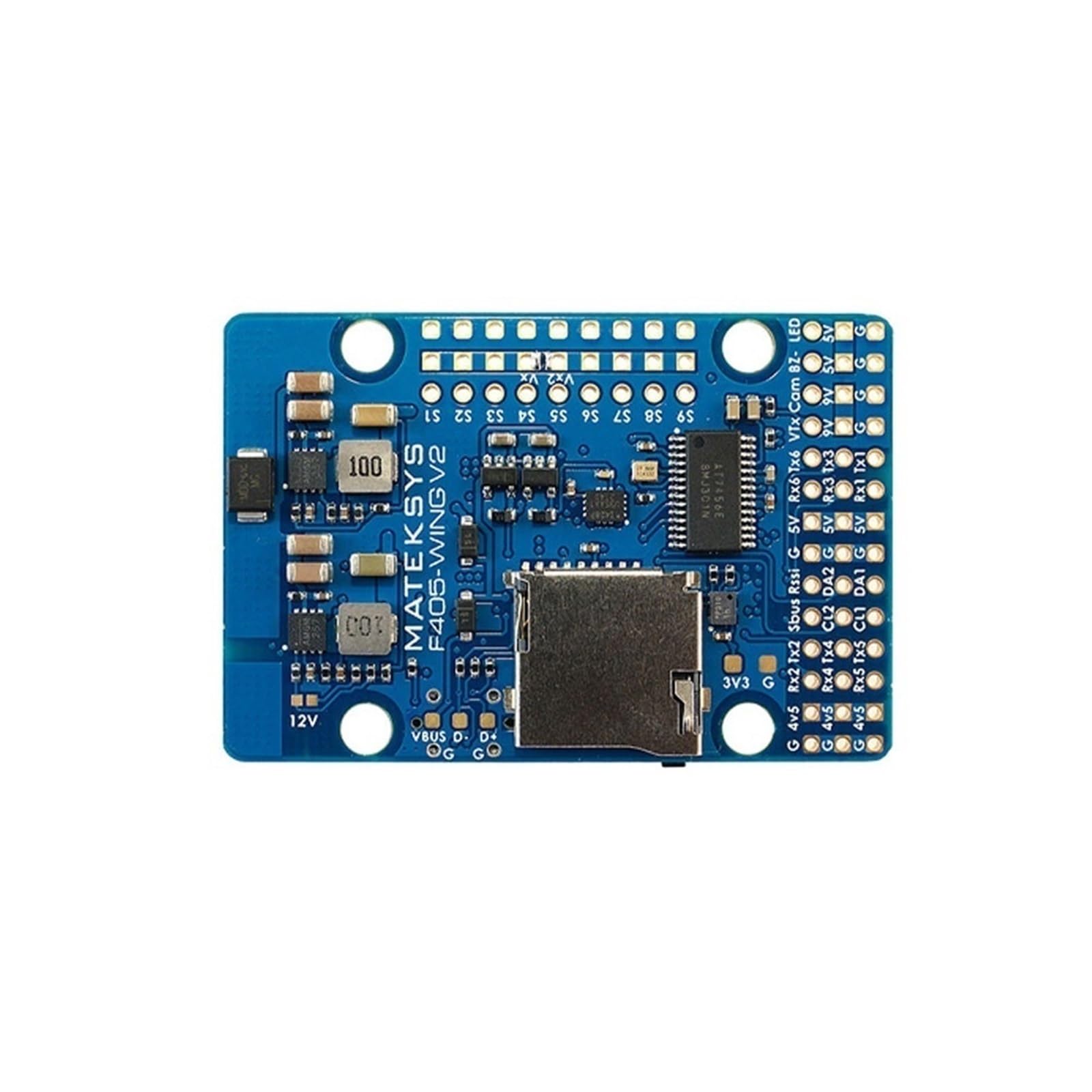 For Matek MATEKSYS F405 WING V2 STM32F405RGT6 Flight Controller Integrierte ICM42688P OSD SD Slot for ArduPilot/INAV Rc Spielzeug Flugzeug