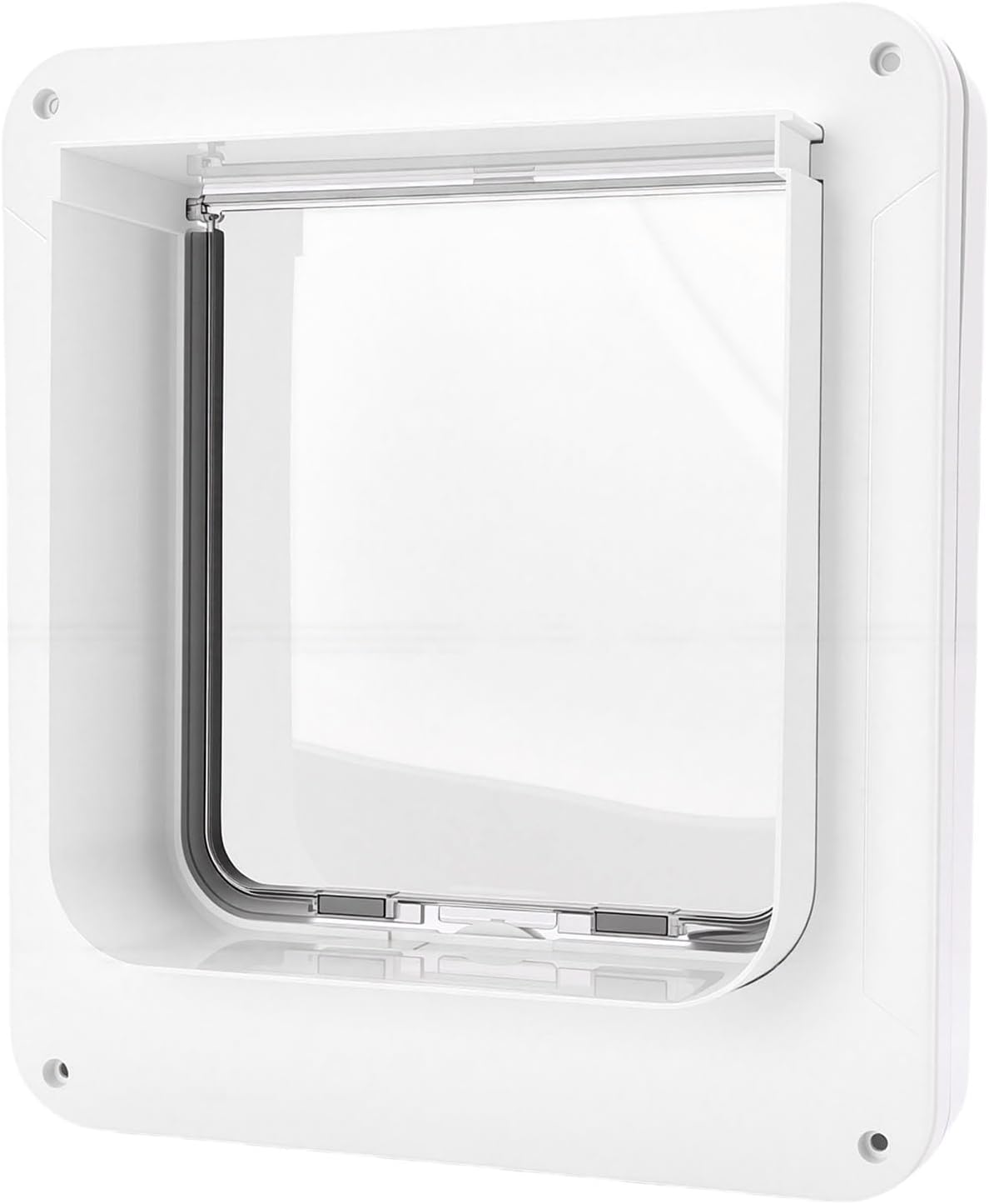 Automatic Cat Safety Gate for Cats with Increased Safety, Collar-Activated Cat Door for Easy Access, Remote Control Included