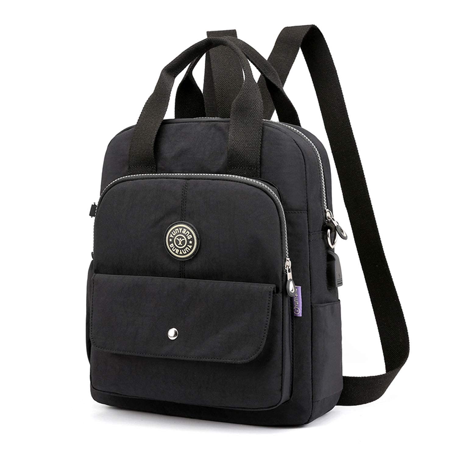 EVEOUT Damen Mini Rucksack Multi-Taschen Reisetasche Nylon C