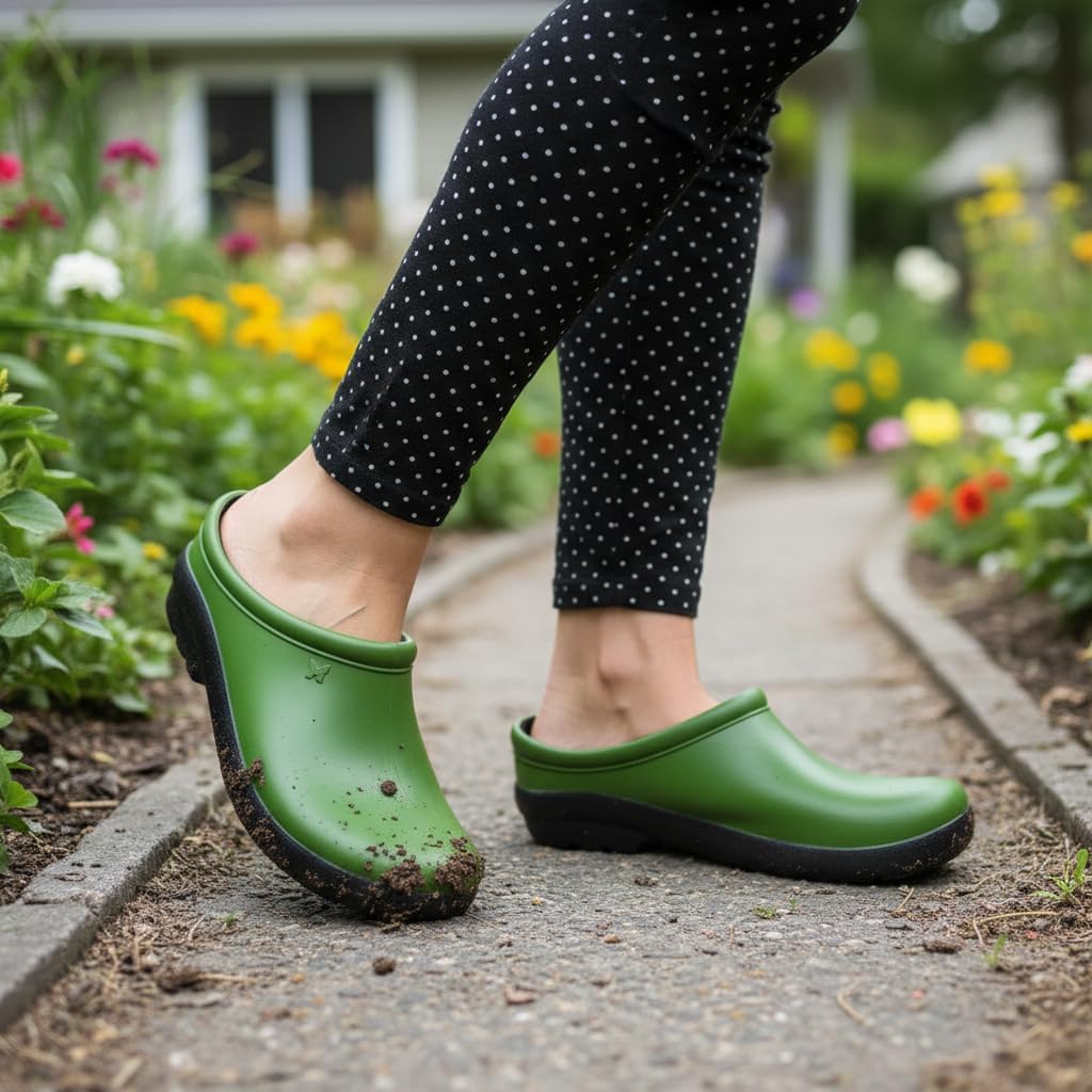 Sloggers Waterproof Garden Clogs for Women – Traditional Garden Clogs with Premium Comfort Support Insole - Image 2