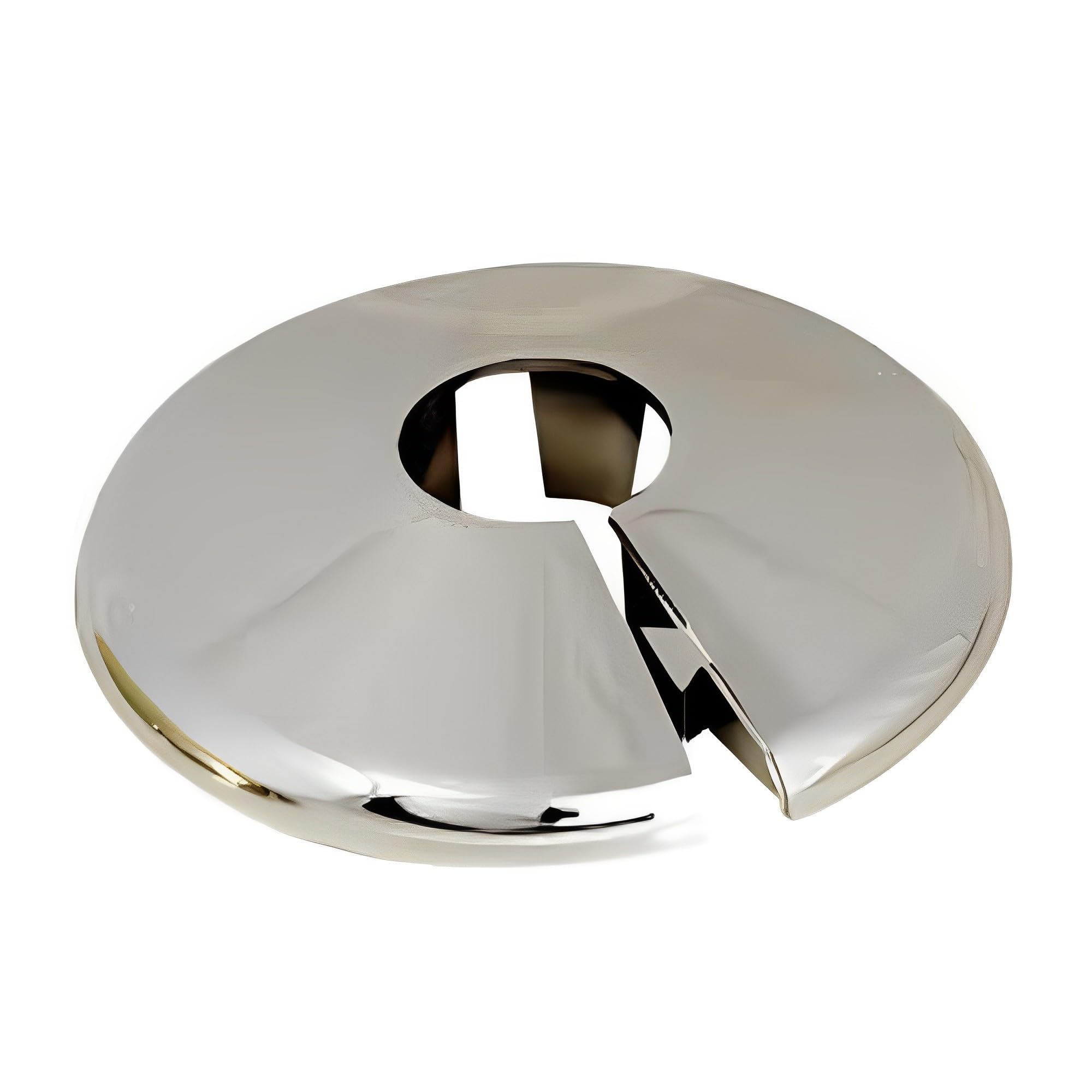 Pb Silver Chrome Radiator Pipe Collars, 15Mm- Bags Of 10.