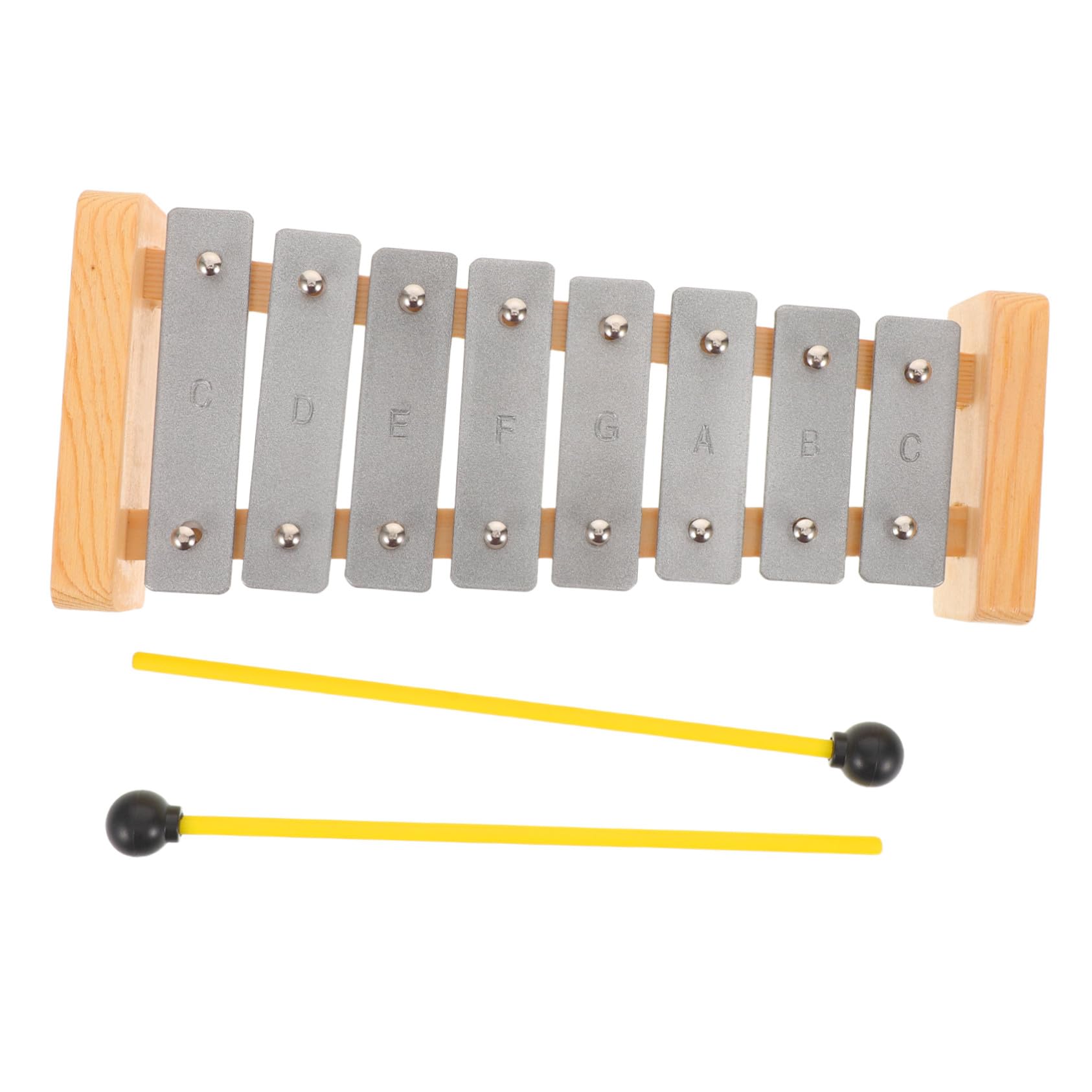Xylophone pour enfant YARNOW avec maillets instrument percussion - 8