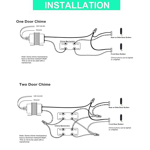 Miniatura 5 de Transformador de timbre de 16 V y 30 VA, compatible con Ring Video Doorbell Pro, Nest Hello and Nest, Eufy, Wyze, Blink Smart Video Doorbell,