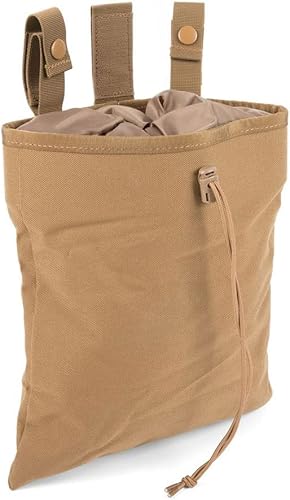 Miniatura 5 de CAT Outdoors MOLLE - Bolsa de basura grande con cordón  Bolsa táctica plegable para cinturón de servicio  Bolsa enrollable táctica para revista