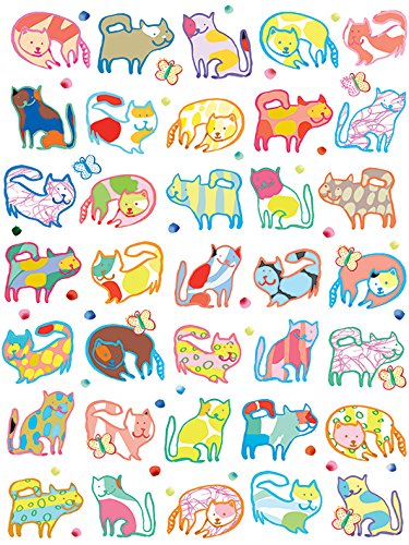 Toile imprimée Turnowsky Cat Convention 60 x 80 cm grand tableau