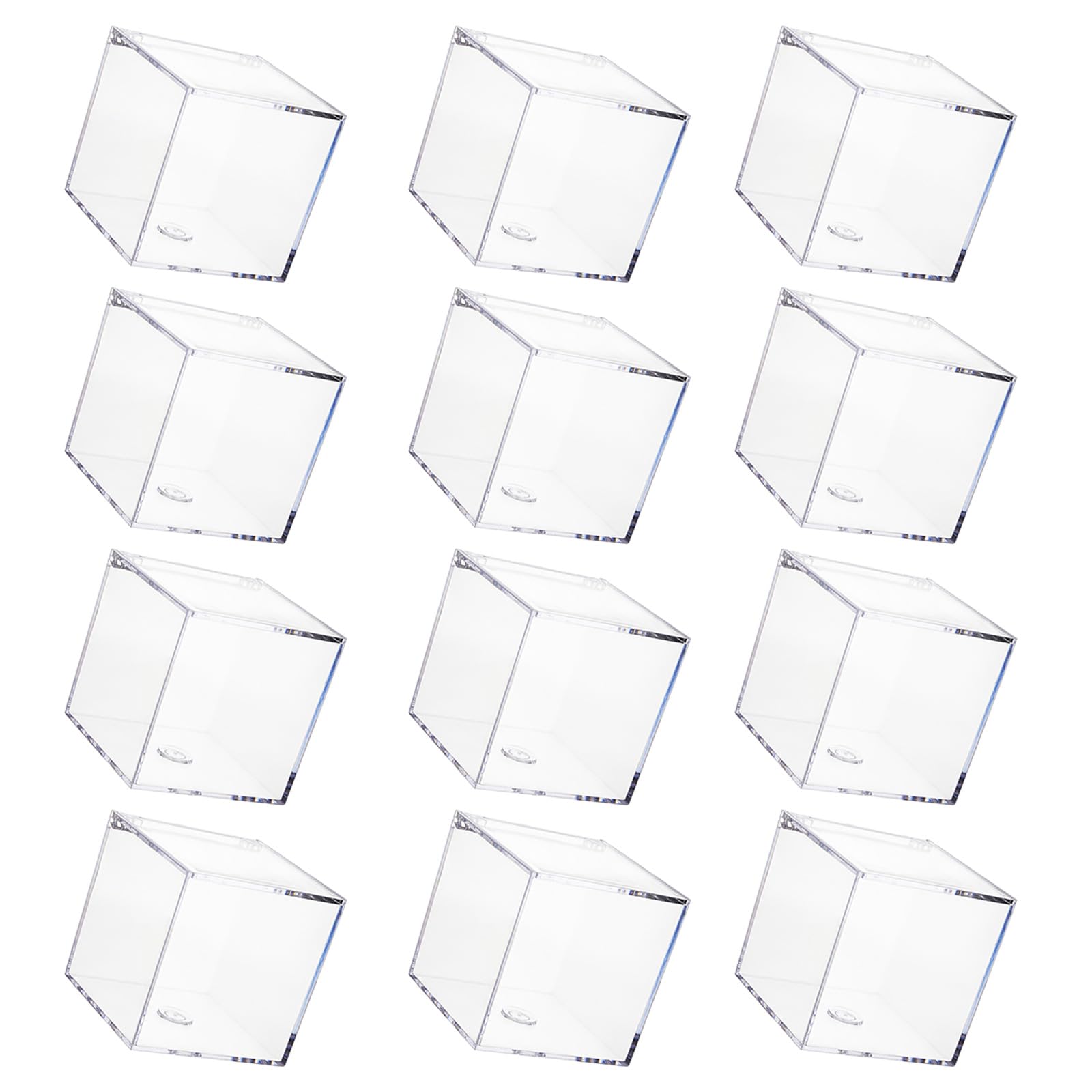 MICFENY Pack Of 12 Multipurpose Candy Boxes Creative Food Packaging Box Cookie Biscuits Storage Container