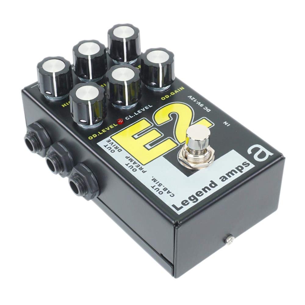 AMT E2-2-Kanal-JFET-Gitarrenvorverstärker/Verzerrung mit Cab.Sim (Enlg Emulate)