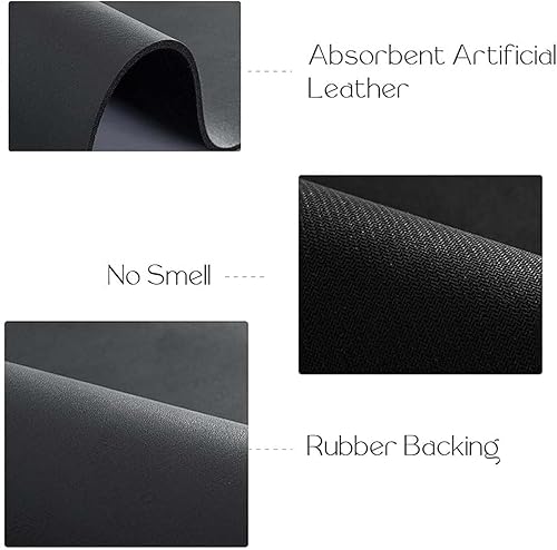 Miniatura 6 de Yullows-Yullows - Tapete de drenaje para cocina, súper absorbente, plegable, para secar platos, sin enjuague, para encimeras, sin marcas de agua,