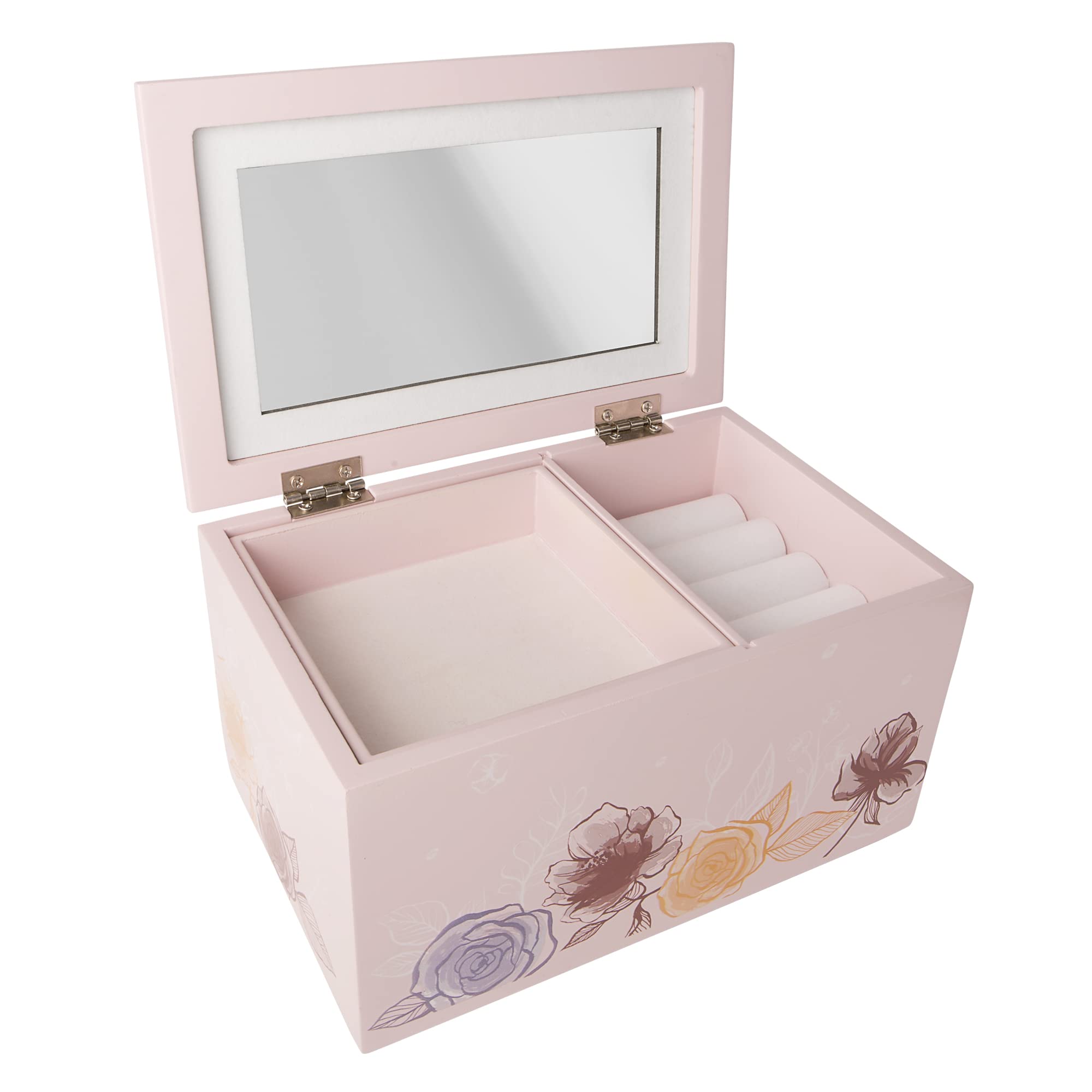 Peers Hardy Disney Princess Pink Printed Wooden Jewellery Box VX700652L,One Size