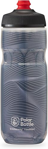 Miniatura 9 de Polar Bottle Breakaway - Botella de agua aislada, sin BPA, botella para ciclismo y deportes (punto de jersey, resaltador, 20 onzas)